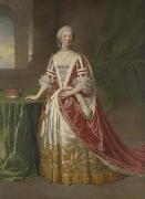 William Hoare Countess of Chatham oil painting